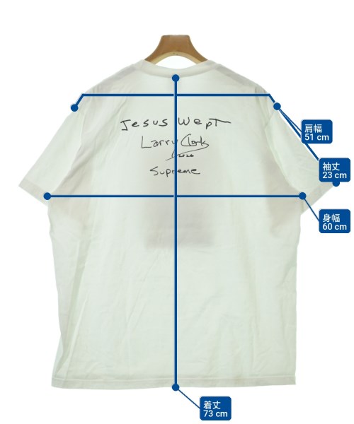 Supreme（シュプリーム）Tシャツ・カットソー 白 サイズ:XL メンズ/2200728198012