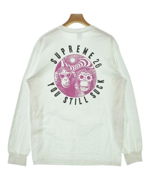Supreme（シュプリーム）Tシャツ・カットソー 白 サイズ:L メンズ/2200728198029
