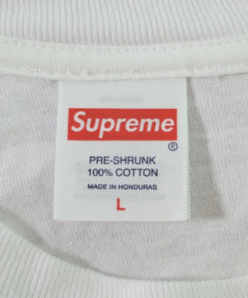 Supreme（シュプリーム）Tシャツ・カットソー 白 サイズ:L メンズ/2200728198029