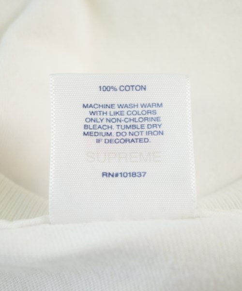 Supreme（シュプリーム）Tシャツ・カットソー 白 サイズ:XL メンズ/2200728373044