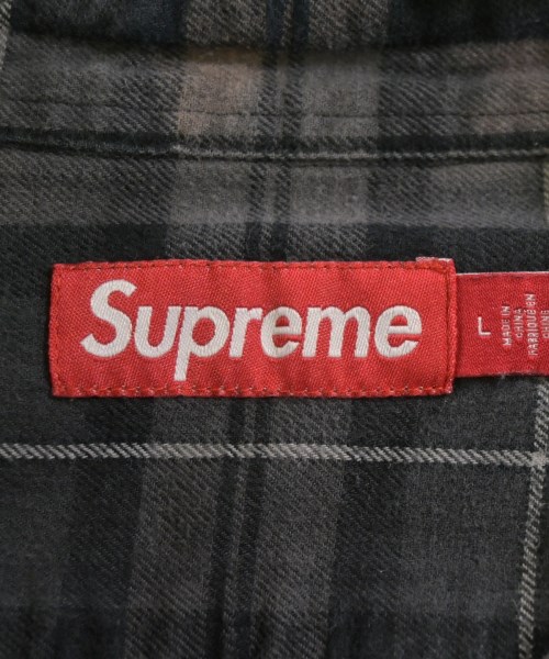 Supreme（シュプリーム）カジュアルシャツ グレー サイズ:L メンズ/2200728396012