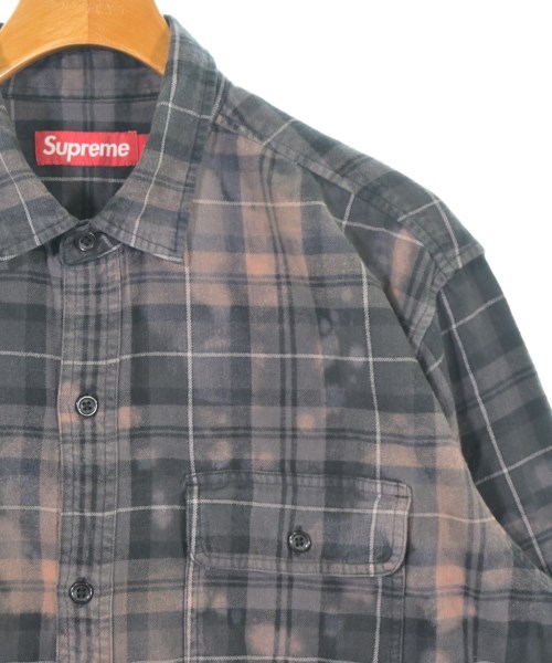 Supreme（シュプリーム）カジュアルシャツ グレー サイズ:L メンズ/2200728396012
