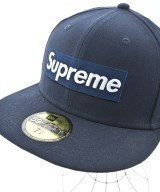 Supreme（シュプリーム）キャップ 紺 サイズ:58.7cm メンズ/2200728750098
