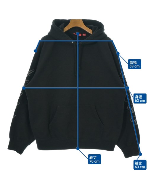 Supreme（シュプリーム）パーカー 黒 サイズ:L メンズ/2200682308014