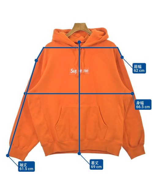Supreme（シュプリーム）パーカー オレンジ サイズ:L メンズ/2200682435017