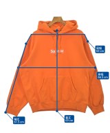 Supreme（シュプリーム）パーカー オレンジ サイズ:L メンズ/2200682435017