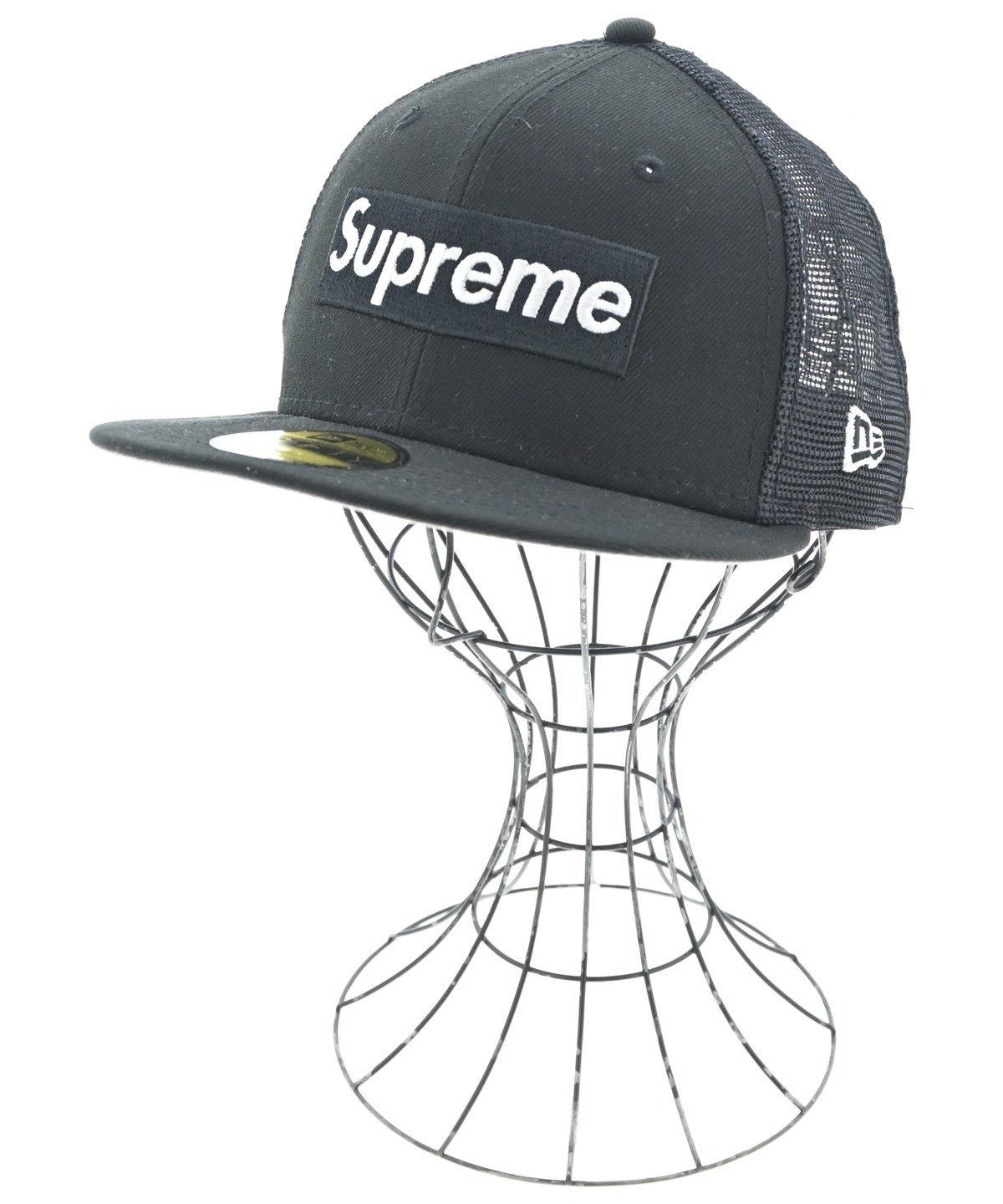 最終値下げ！シュプリーム　キャップ Supreme（シュプリーム）キャップ 黒 サイズ:58.7cm メンズ