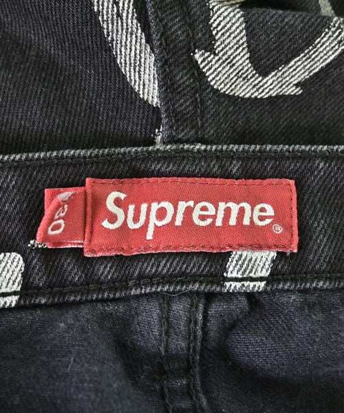Supreme（シュプリーム）デニムパンツ 黒 サイズ:30(M位) メンズ/2200682570015