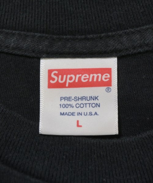 Supreme（シュプリーム）Tシャツ・カットソー 黒 サイズ:L メンズ/2200682570039