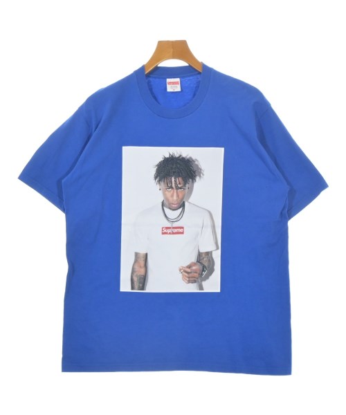 Supreme(シュプリーム)Tシャツ・カットソー 青 サイズ:M/2200682570053