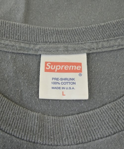 Supreme（シュプリーム）Tシャツ・カットソー グレー サイズ:L メンズ/2200682798020