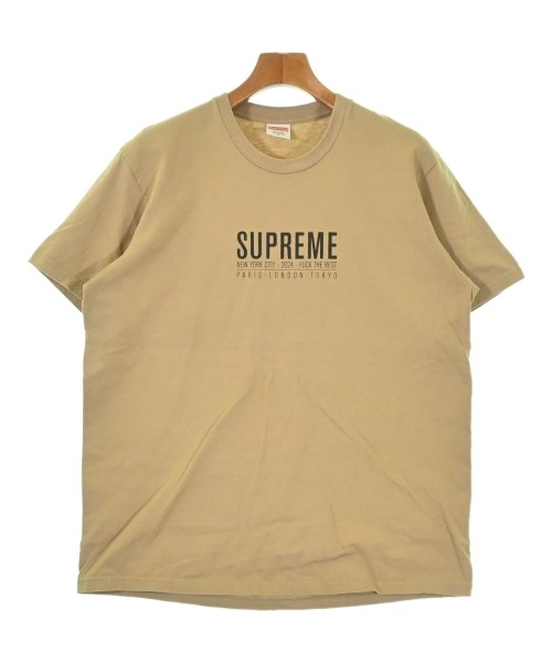 Supreme(シュプリーム)Tシャツ・カットソー ベージュ サイズ:M/2200678166031