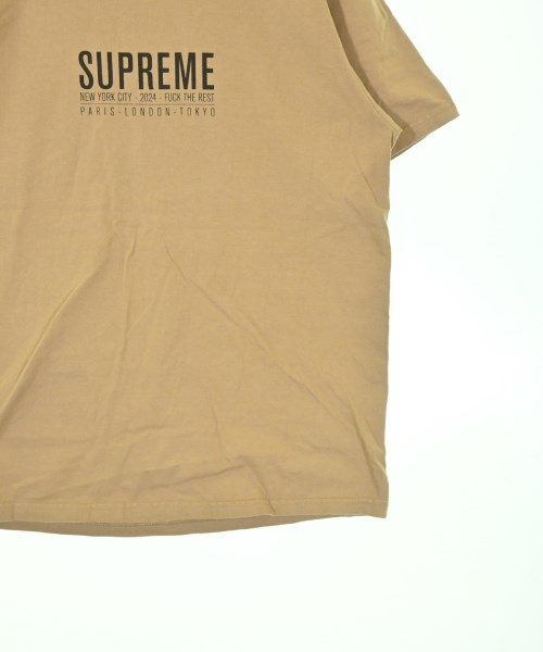 Supreme（シュプリーム）Tシャツ・カットソー ベージュ サイズ:M メンズ/2200678166031