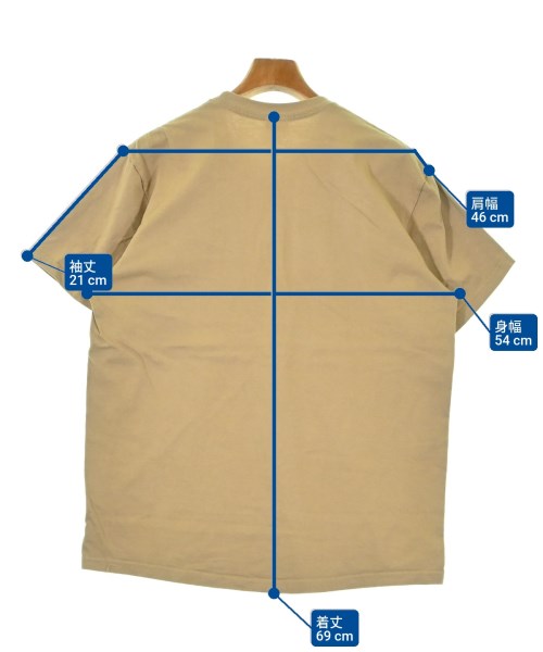 Supreme（シュプリーム）Tシャツ・カットソー ベージュ サイズ:M メンズ/2200678166031