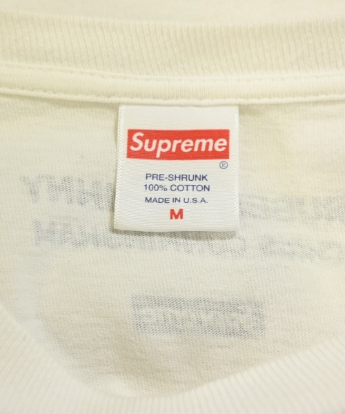 Supreme（シュプリーム）Tシャツ・カットソー 白 サイズ:M メンズ/2200682614122