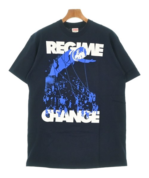 Supreme(シュプリーム)Tシャツ・カットソー 紺 サイズ:L/2200682889018