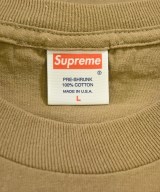 Supreme（シュプリーム）Tシャツ・カットソー ベージュ サイズ:L メンズ/2200682889056