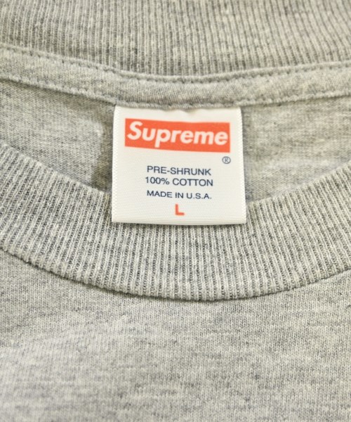 Supreme（シュプリーム）Tシャツ・カットソー グレー サイズ:L メンズ/2200682889063