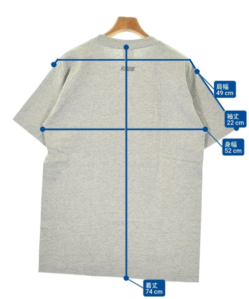 Supreme（シュプリーム）Tシャツ・カットソー グレー サイズ:L メンズ/2200682889063