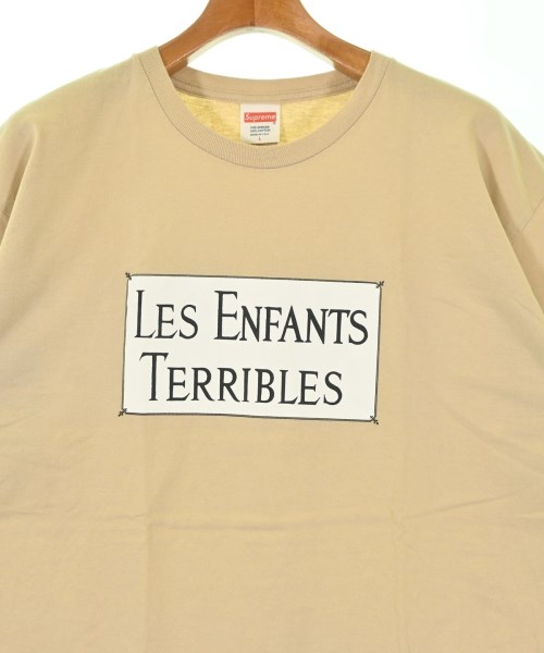 Supreme（シュプリーム）Tシャツ・カットソー ベージュ サイズ:L メンズ/2200682889070