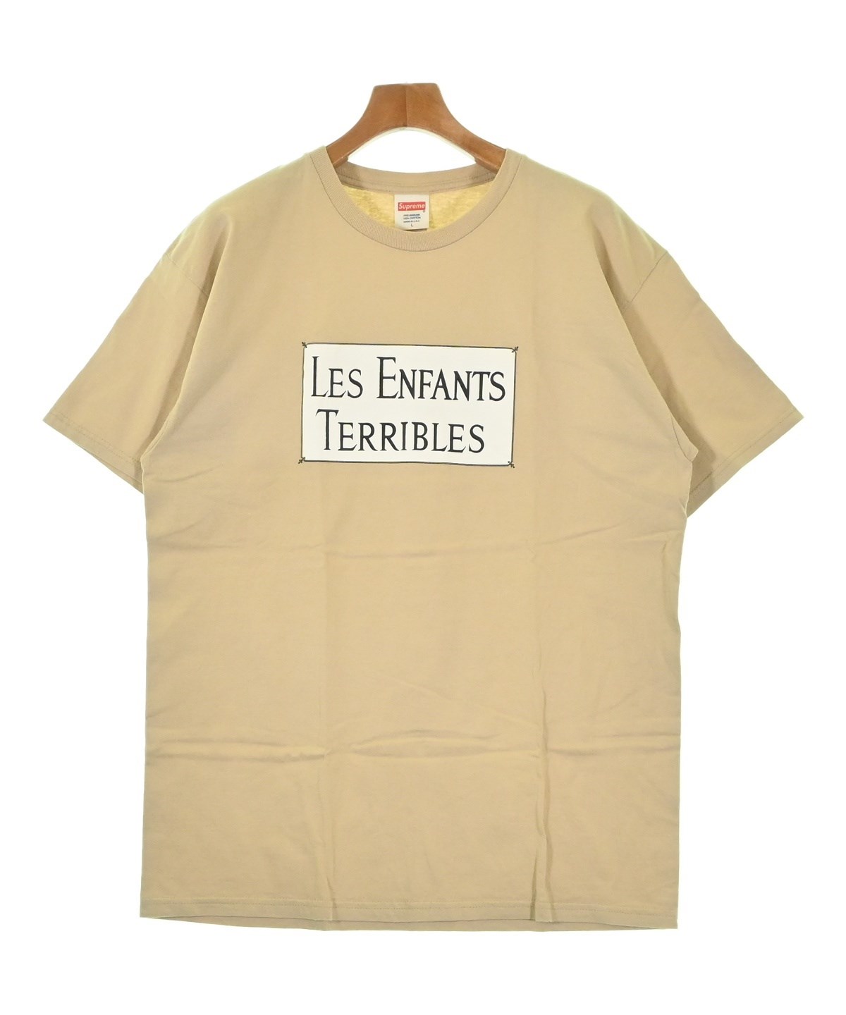 Supreme（シュプリーム）Tシャツ・カットソー ベージュ サイズ:L