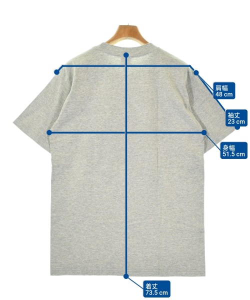 Supreme（シュプリーム）Tシャツ・カットソー グレー サイズ:L メンズ/2200682889087