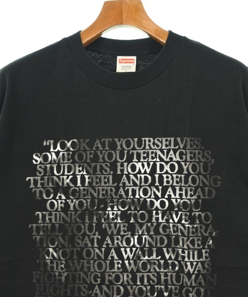 Supreme（シュプリーム）Tシャツ・カットソー 黒 サイズ:L メンズ/2200682889100