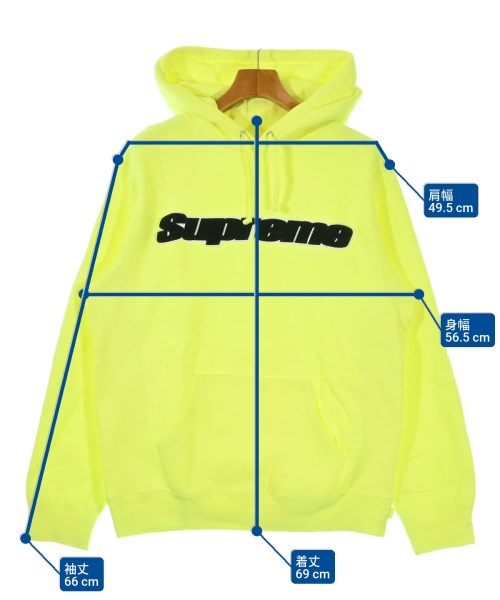 Supreme（シュプリーム）パーカー 黄 サイズ:-(L位) メンズ/2200683104035