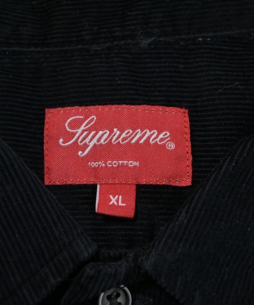 Supreme（シュプリーム）カジュアルシャツ 黒 サイズ:XL メンズ/2200674851047