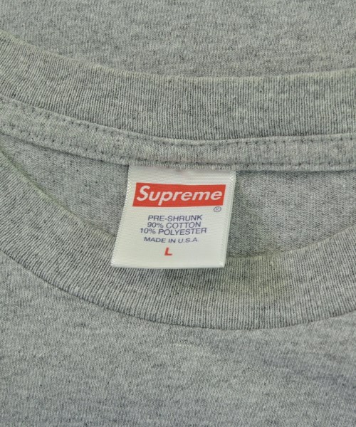 Supreme（シュプリーム）Tシャツ・カットソー グレー サイズ:L メンズ/2200683628128