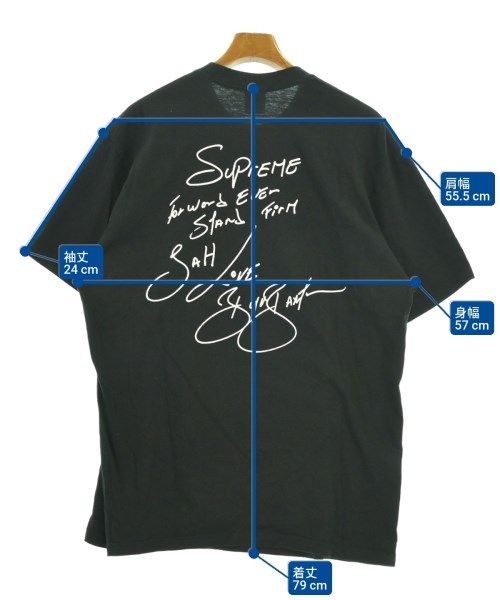 Supreme（シュプリーム）Tシャツ・カットソー 黒 サイズ:L メンズ/2200683628135