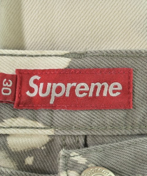 Supreme（シュプリーム）デニムパンツ 白 サイズ:30(M位) メンズ/2200683842067
