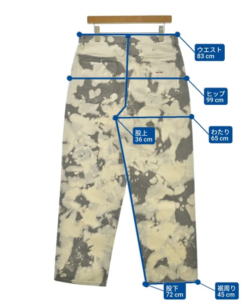 Supreme（シュプリーム）デニムパンツ 白 サイズ:30(M位) メンズ/2200683842067
