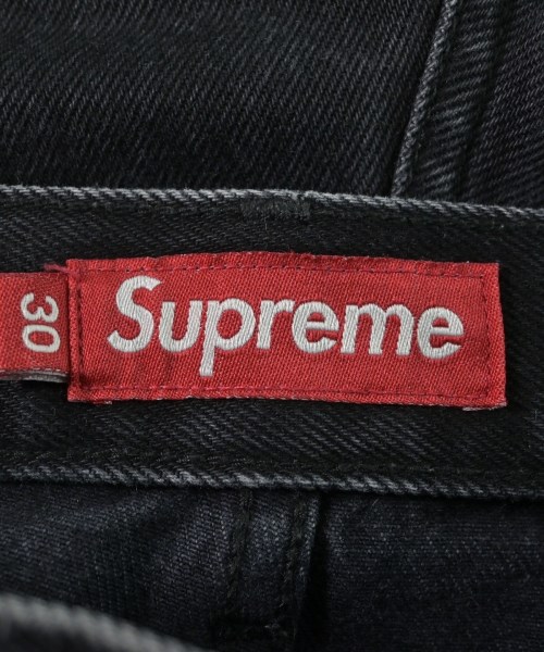 Supreme（シュプリーム）デニムパンツ 黒 サイズ:30(M位) メンズ/2200683842074