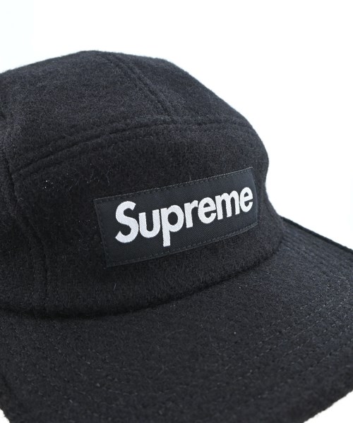 Supreme（シュプリーム）キャップ 黒 サイズ:- メンズ/2200683976045