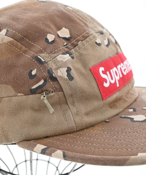 Supreme（シュプリーム）キャップ 茶 サイズ:- メンズ/2200683983081