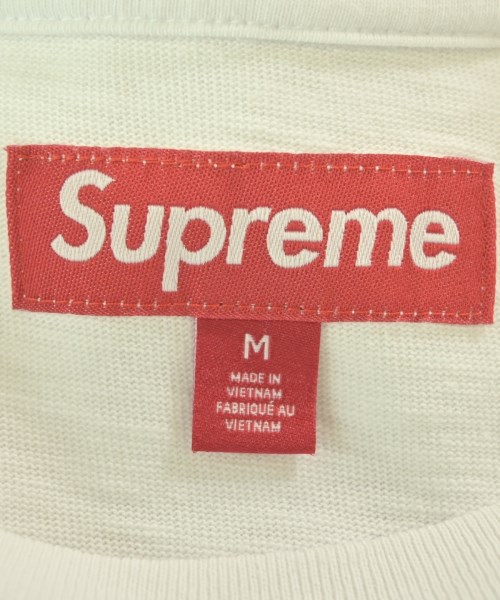 Supreme（シュプリーム）Tシャツ・カットソー 白 サイズ:M メンズ/2200684105055