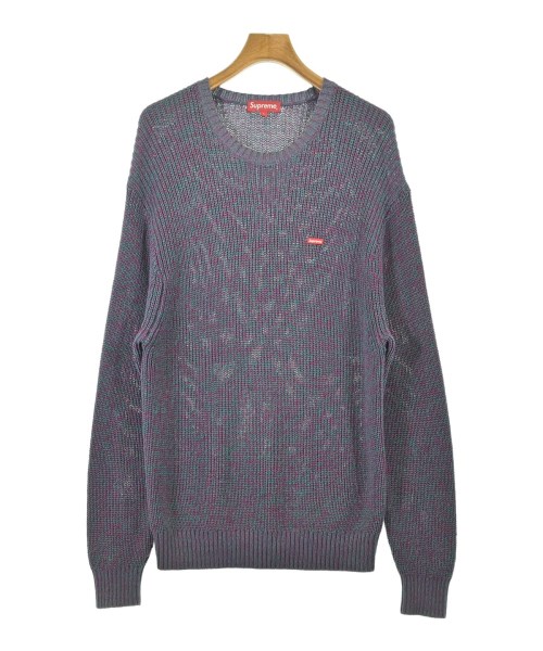 Supreme(シュプリーム)ニット・セーター 紫 サイズ:L/2200684108032