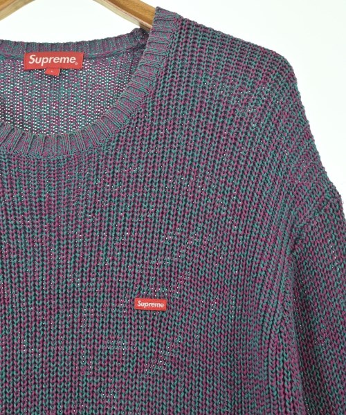 Supreme（シュプリーム）ニット・セーター 紫 サイズ:L メンズ/2200684108032