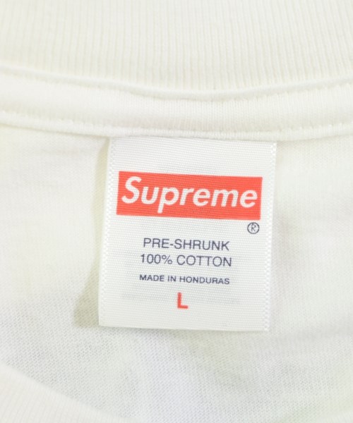 Supreme（シュプリーム）Tシャツ・カットソー 白 サイズ:L メンズ/2200684483016