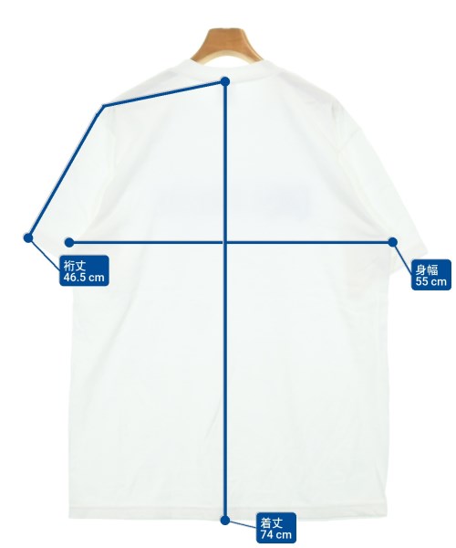 Supreme（シュプリーム）Tシャツ・カットソー 白 サイズ:M メンズ/2200684483023