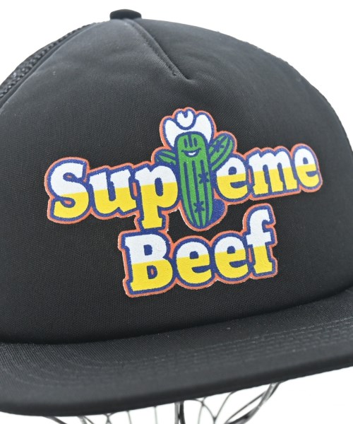 Supreme（シュプリーム）キャップ 黒 サイズ:- メンズ/2200684483092