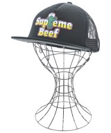 Supreme（シュプリーム）キャップ 黒 サイズ:- メンズ/2200684483092