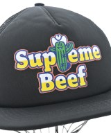 Supreme（シュプリーム）キャップ 黒 サイズ:- メンズ/2200684483092