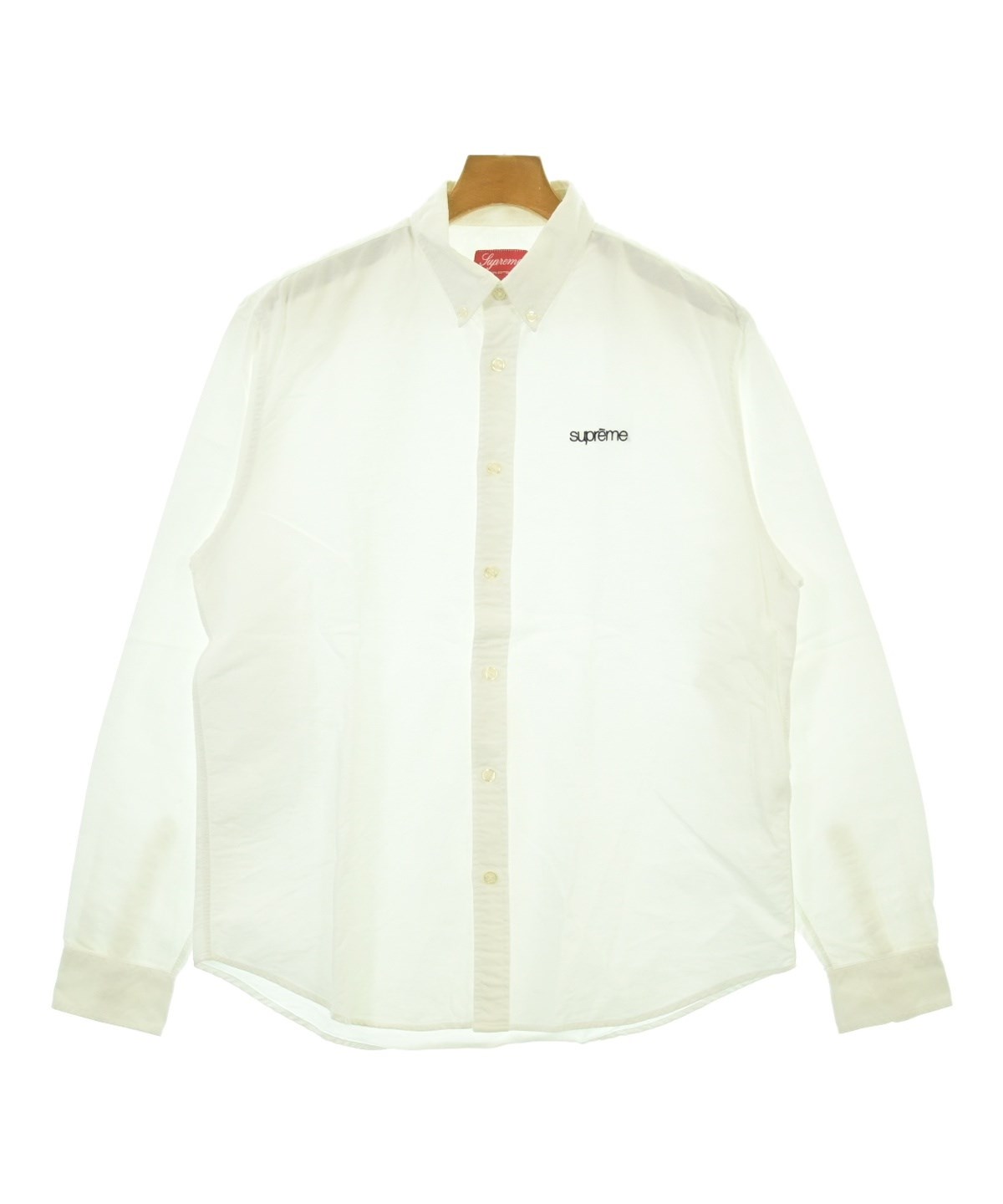 Supreme（シュプリーム）カジュアルシャツ 白 サイズ:M メンズ