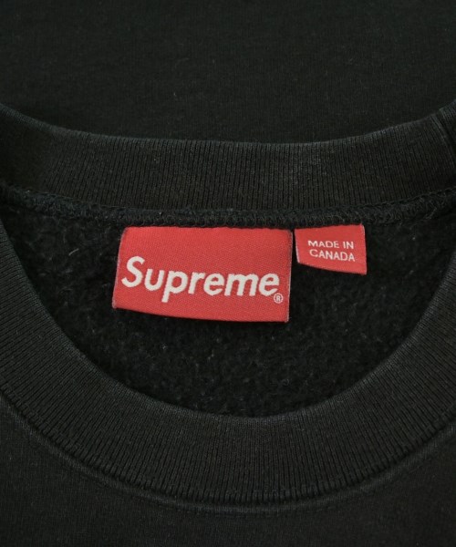 Supreme（シュプリーム）スウェット 黒 サイズ:M メンズ/2200684712093