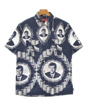 Supreme（シュプリーム）カジュアルシャツ 紺 サイズ:M メンズ
