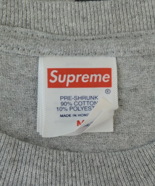 Supreme（シュプリーム）Tシャツ・カットソー グレー サイズ:M メンズ/2200684753058