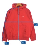 Supreme（シュプリーム）パーカー 赤 サイズ:M メンズ/2200677647036
