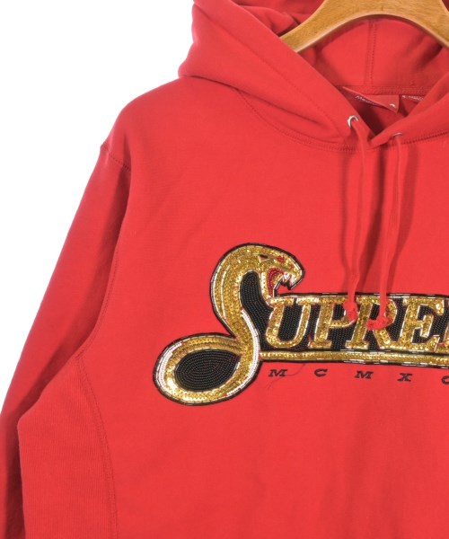 Supreme（シュプリーム）パーカー 赤 サイズ:M メンズ/2200677647043